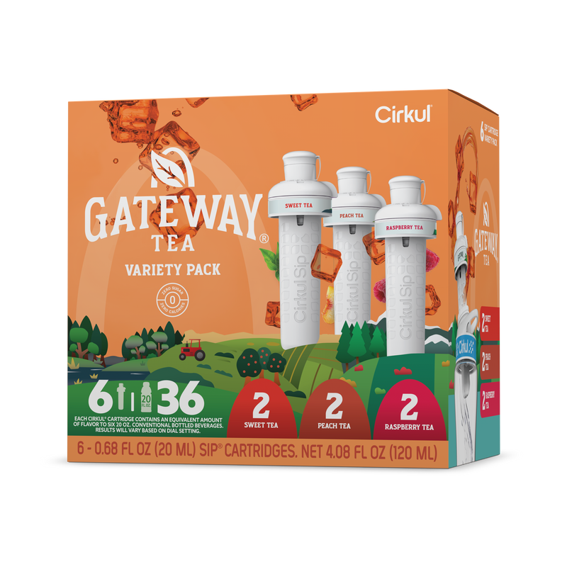 CKL_0227_Variety_Pack_Renders_Gateway_angled1_Tea_transparent_background_800x_129a41eb-3792-409e-9ff4-3a825405870f Gateway Tea® 6-Pack Variety Pack HM0F - Image 1