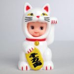 Headwear Obitsu Kewpie Doll [Maneki Neko] (Lucky Cat) 3